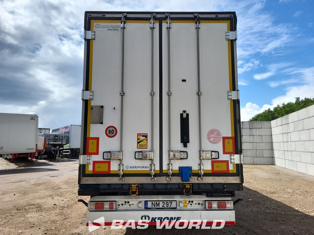 Other : Krone Carrier Vector 1550 مقطورة شبه مبردة