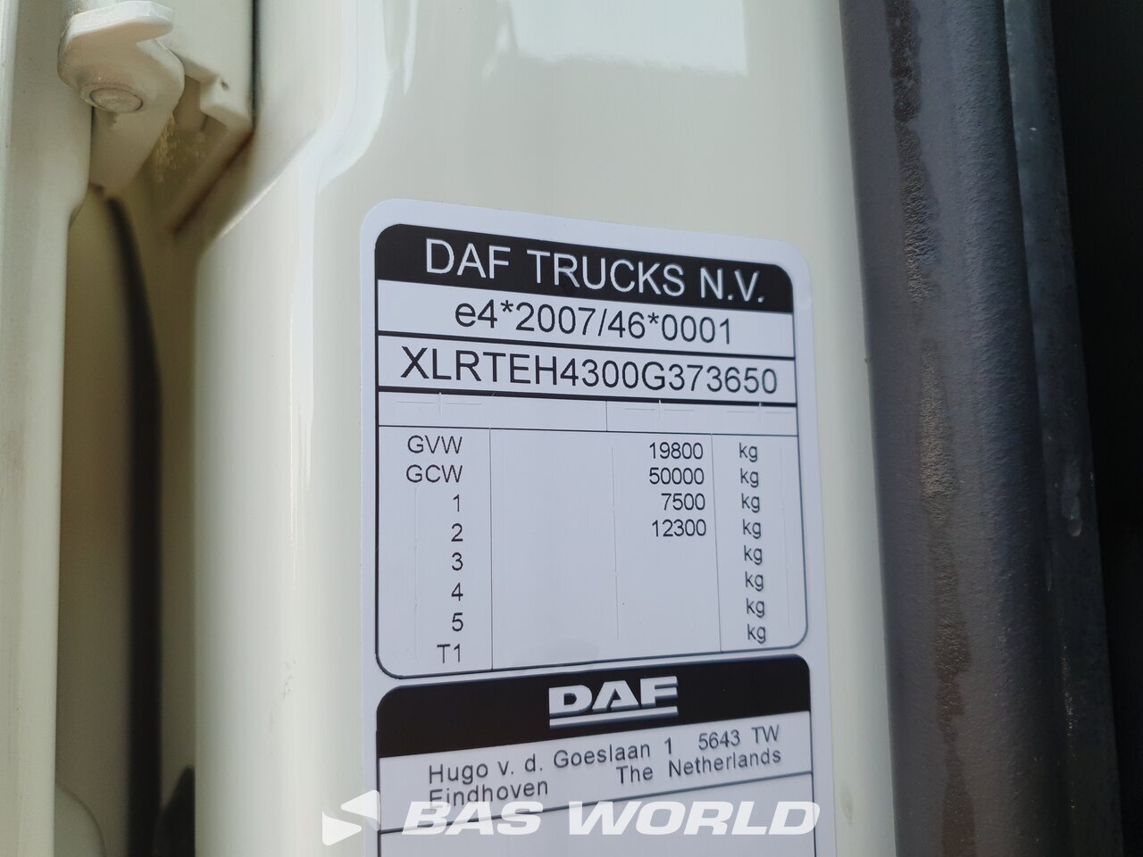 Other : DAF XF 480 4X2 Tracteur routier