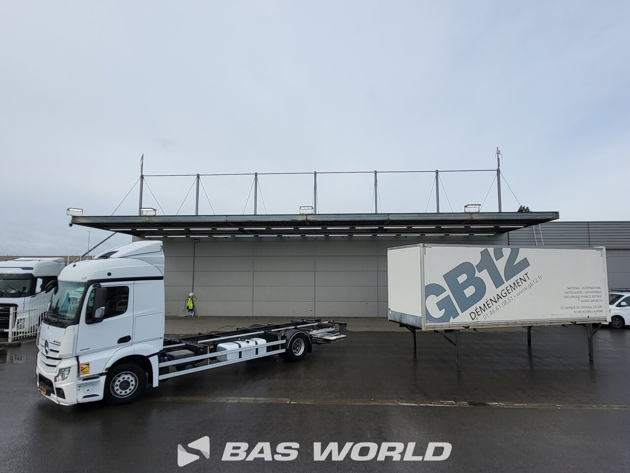 Other : Mercedes Actros 1842 شاحنات الحاويات