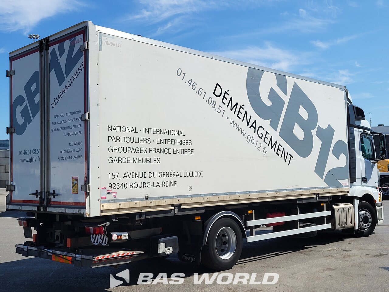 Other : Mercedes Actros 1842 4X2 Trouillet Camion à Caisse Mobile
