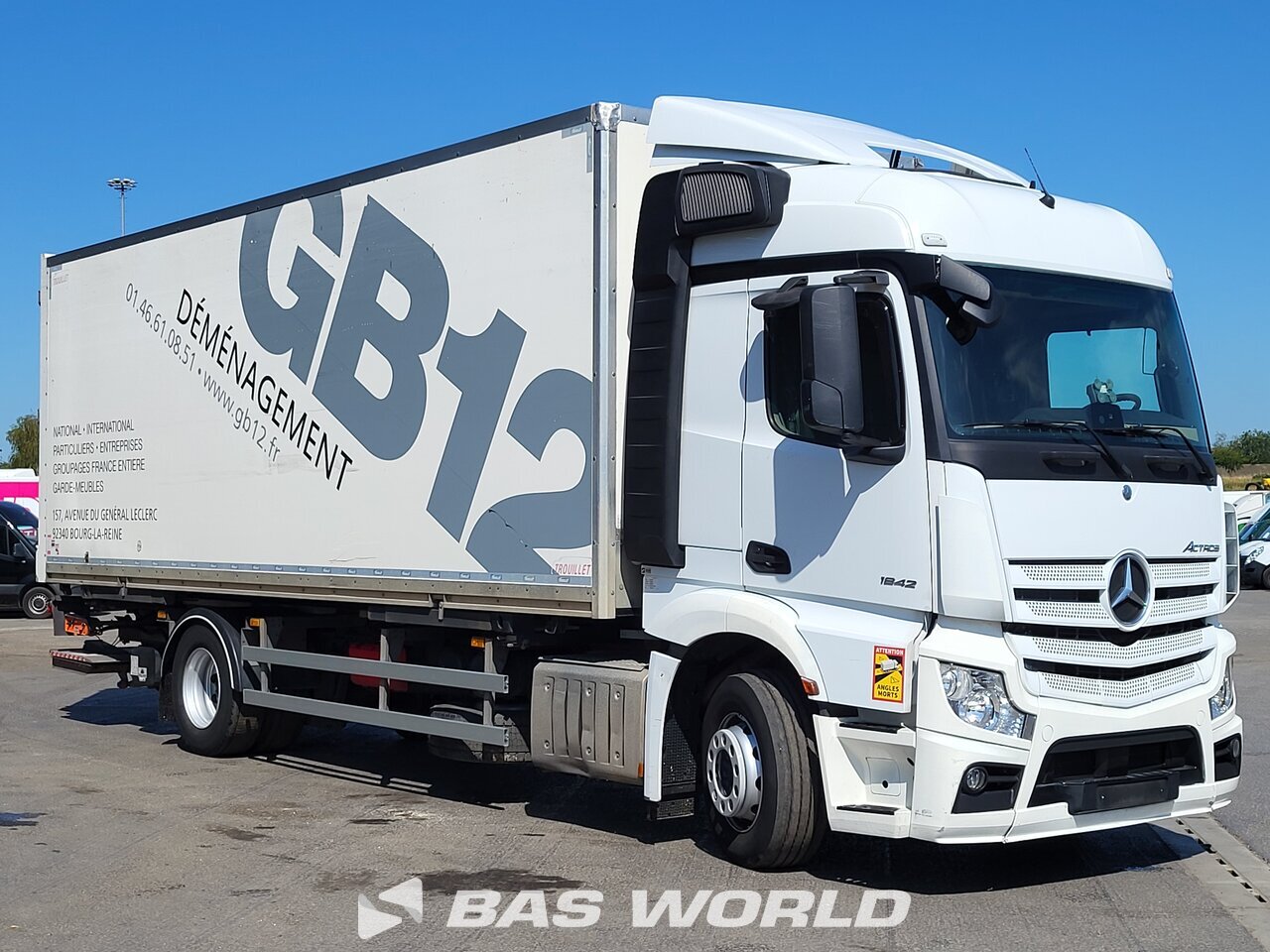 Other : Mercedes Actros 1842 4X2 Trouillet Camion à Caisse Mobile