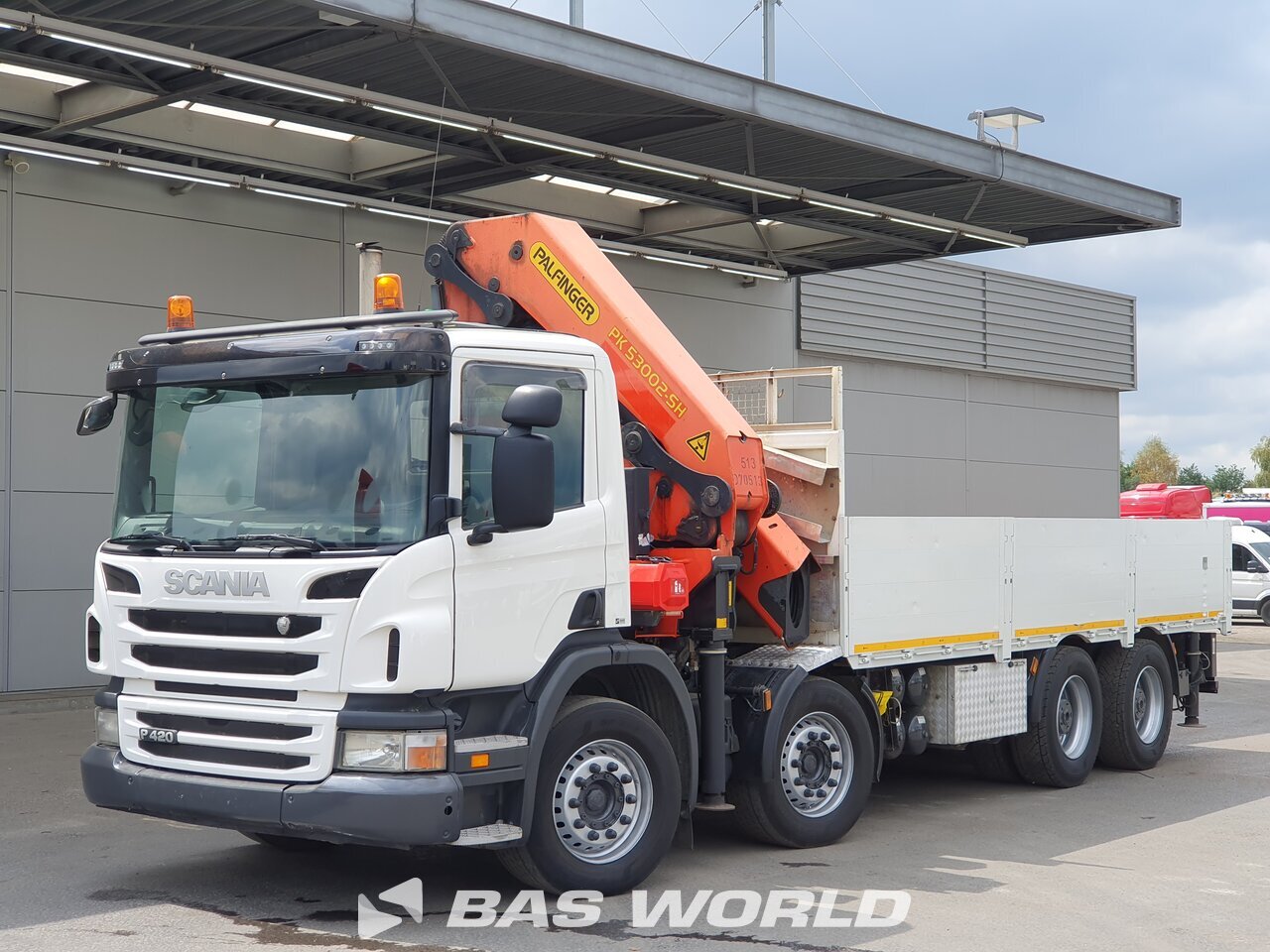Other : Scania P420 8X4 Camion plateaux