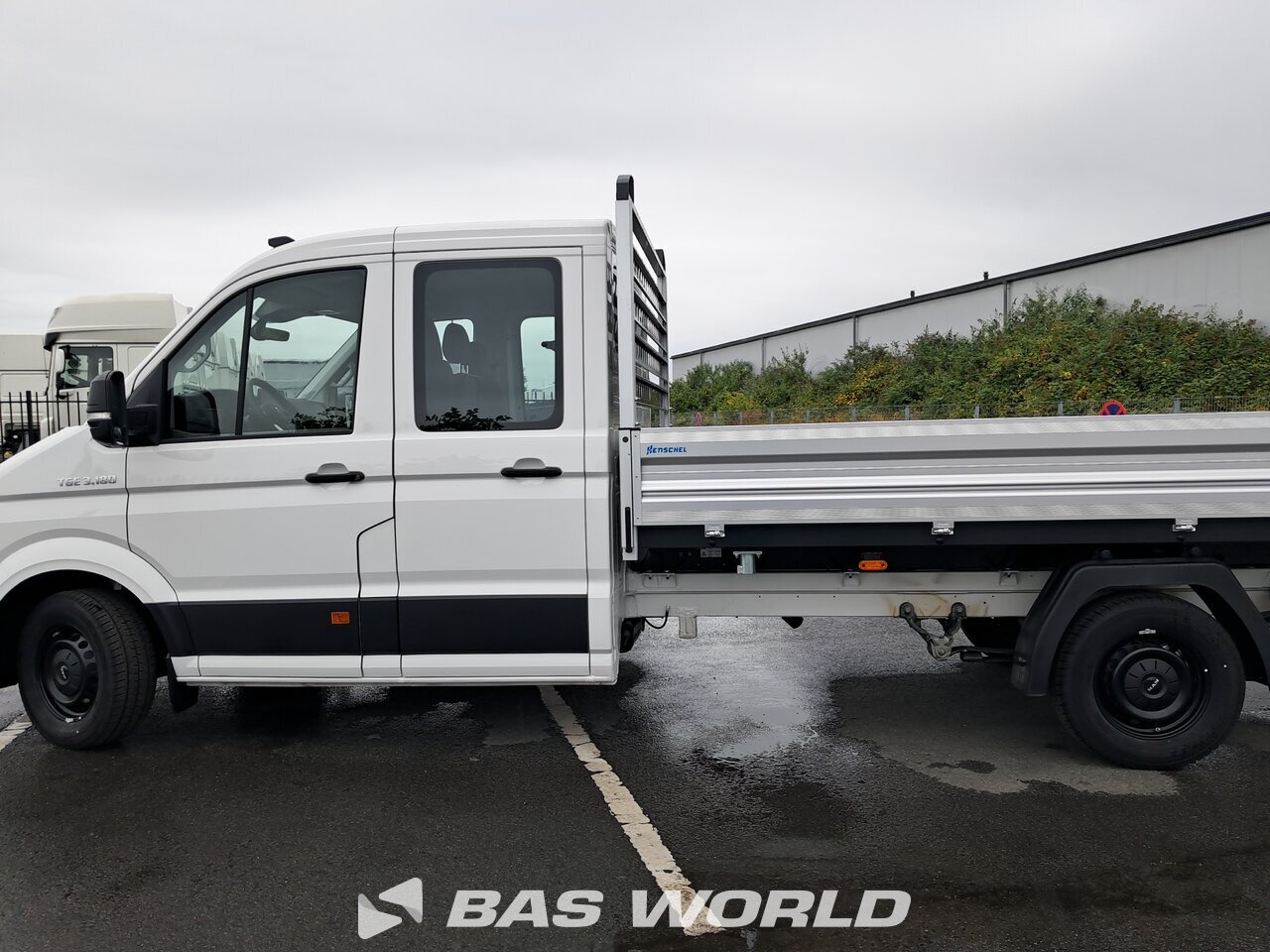 Axle overview : MAN TGE 3.180 Benne