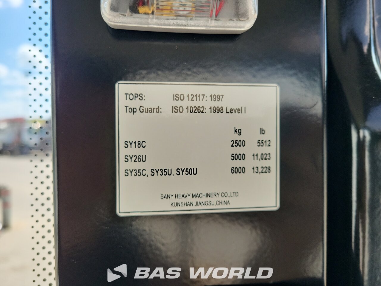 Other : Sany SY50 U Mini pelle <10t