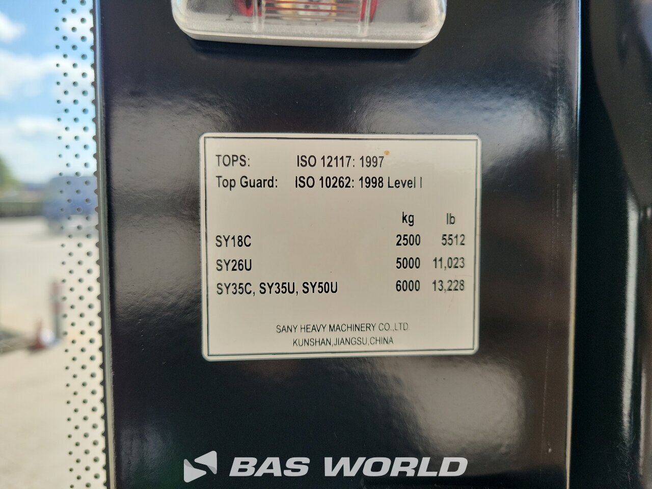 Other : Sany SY50 U Mini pelle <10t