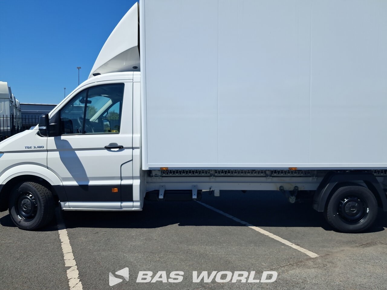 Axle overview : MAN TGE 3.180 Carrosseries