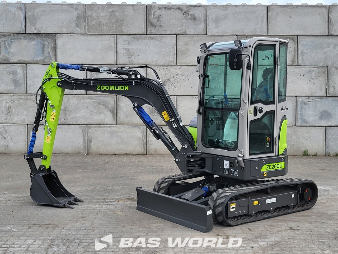 Zoomlion ZE26 GU Mini excavator <10t - BAS World