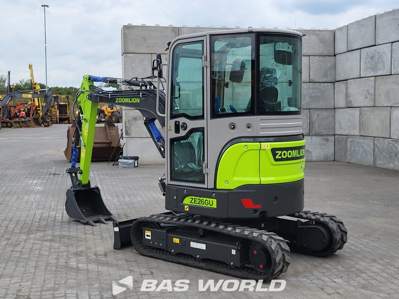 Zoomlion ZE26 GU Mini excavator <10t - BAS World