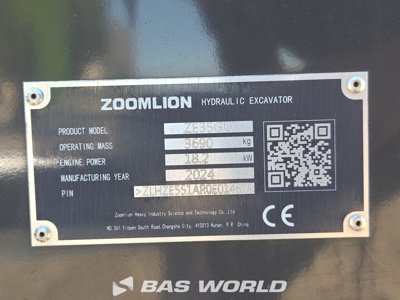 Other : Zoomlion ZE35 GU Мини екскаватор <10 т