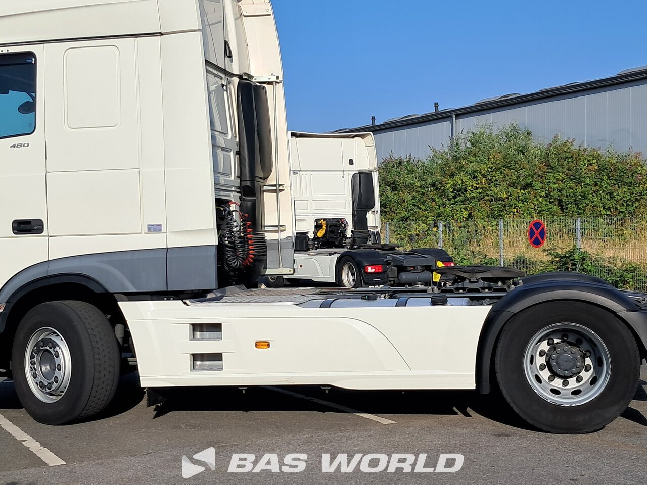 Axle overview : DAF XF 480 وحدات الجر