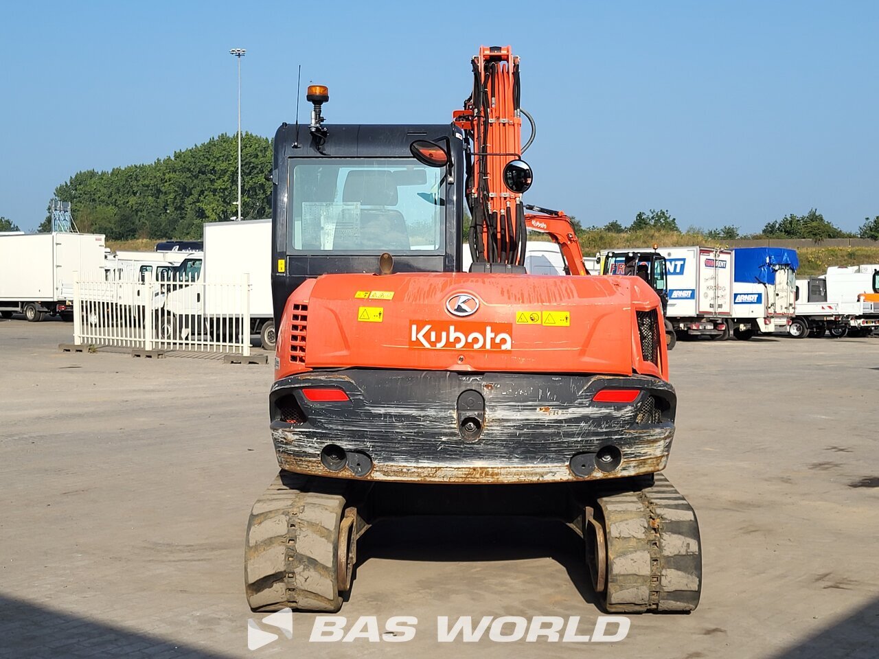 リクエスト Kubota KX080-4a2 Mini excavator <10t - BAS World