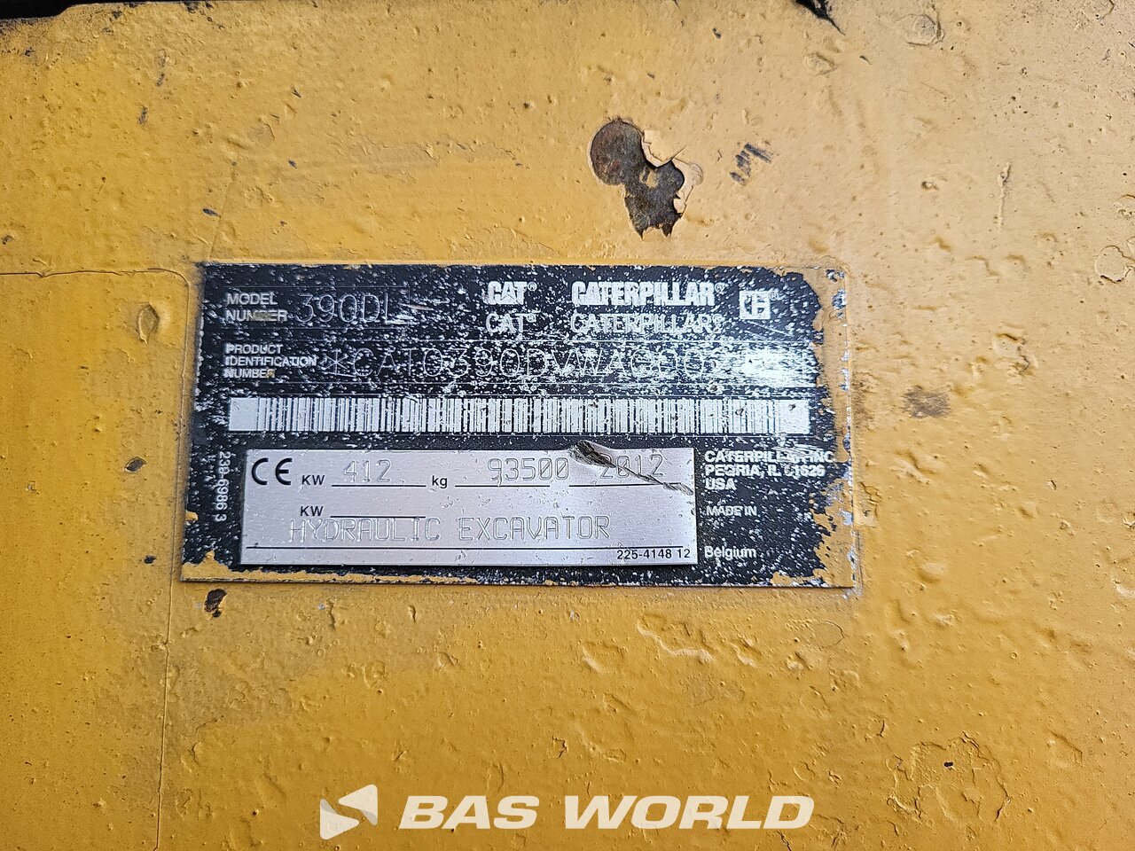 Other : Caterpillar 390 D L حفارة مجنزرة