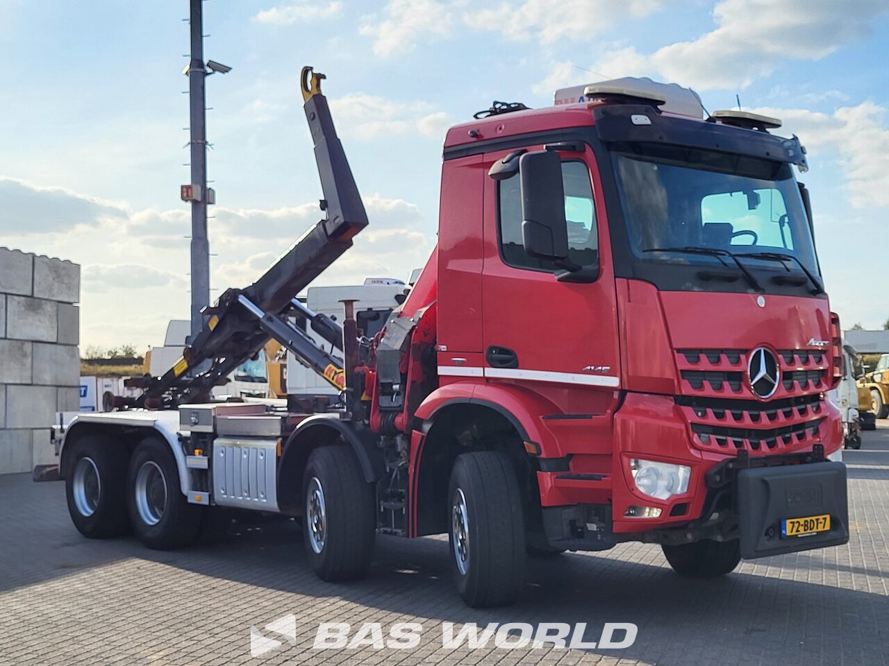 Other : Mercedes Arocs 4145 haakarm vrachtwagen