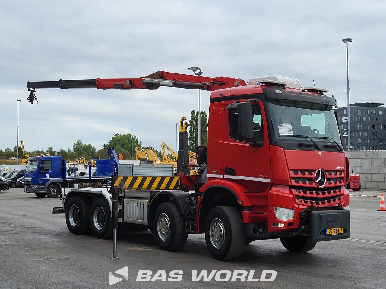 Other : Mercedes Arocs 4145 haakarm vrachtwagen