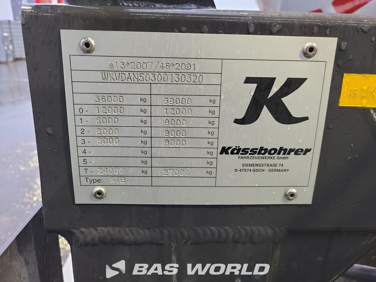 Other : Kässbohrer Cisterna poluprikolica