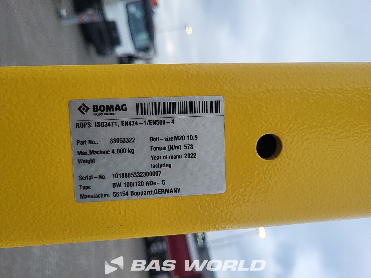 Other : Bomag BW100 ADe-5 مدحلة ثنائية الاسطوانة