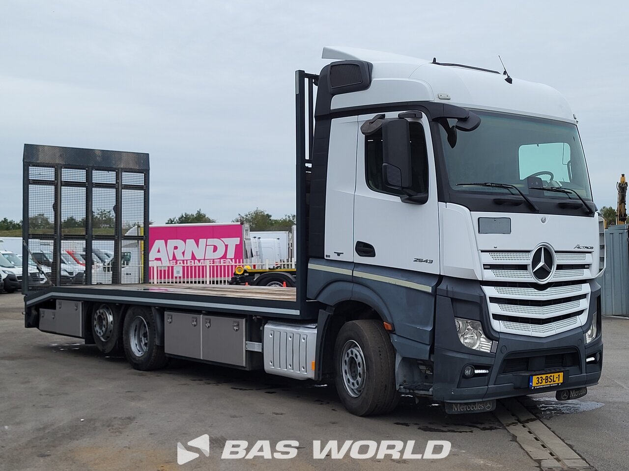 Other : Mercedes Actros 2543 Car/Truck Transporter Truck