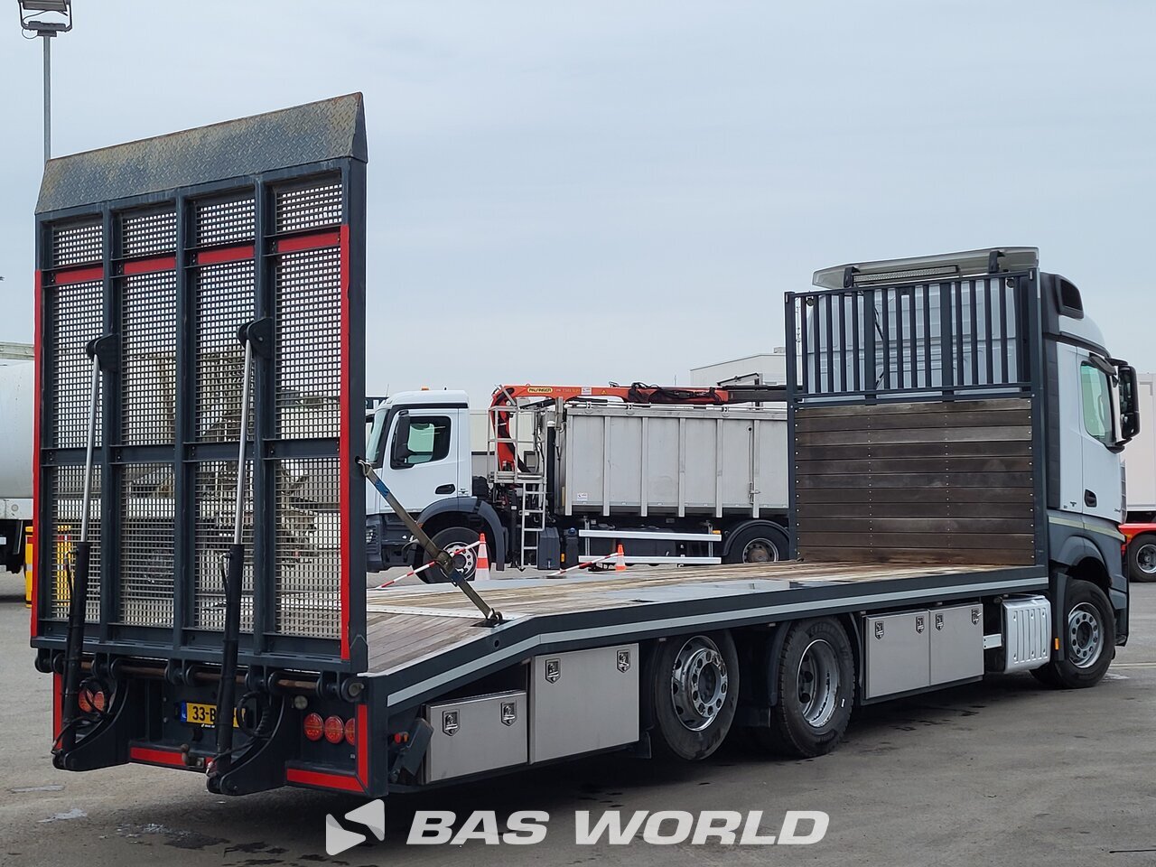 Other : Mercedes Actros 2543 Car/Truck Transporter Truck