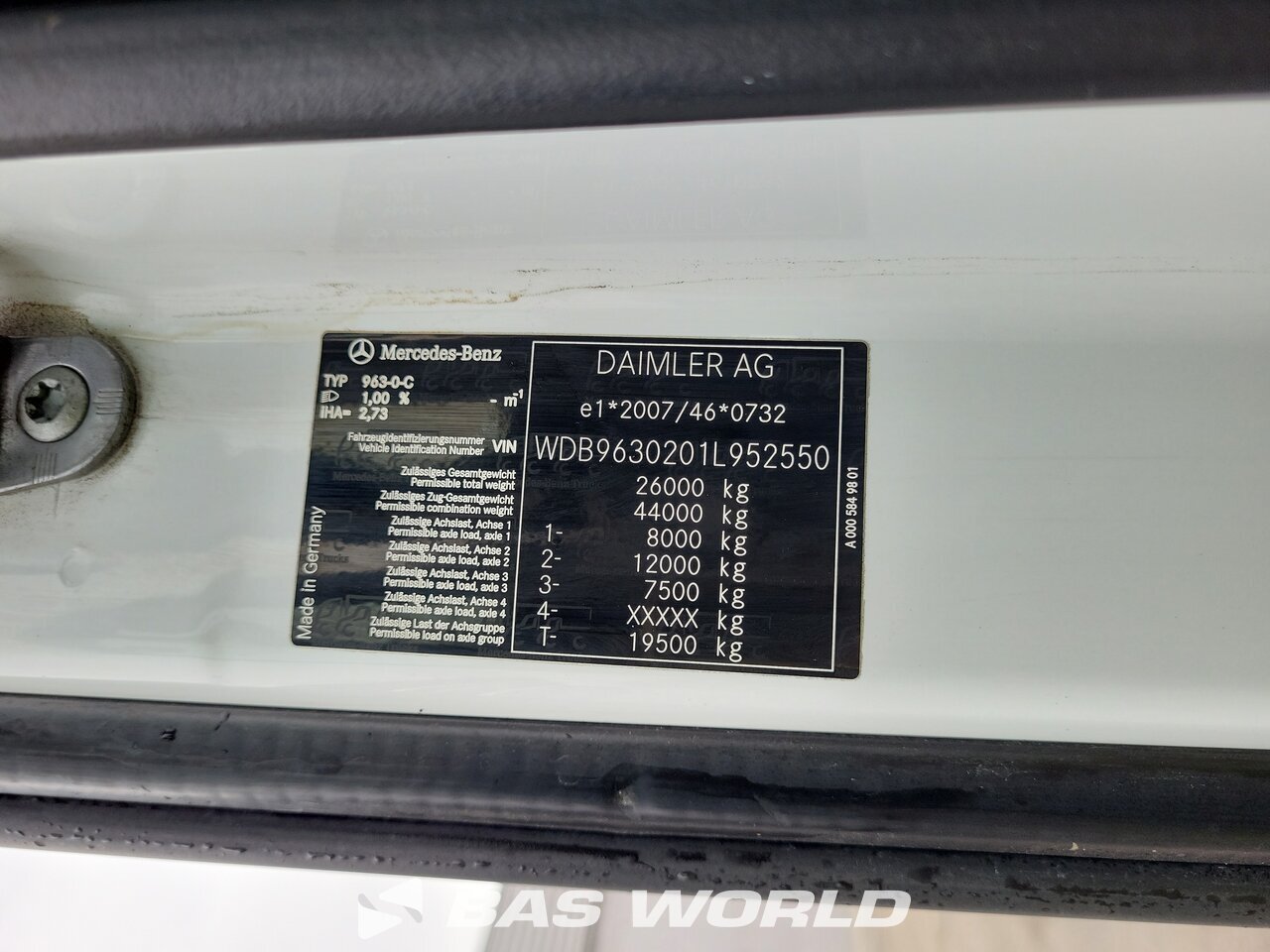 Other : Mercedes Actros 2543 Car/Truck Transporter Truck