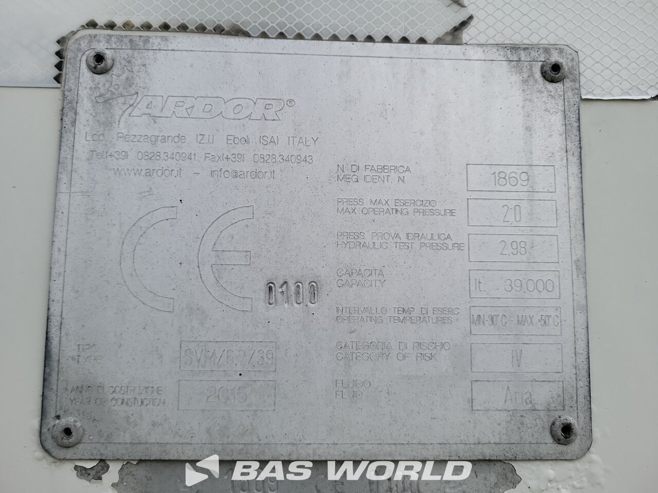 Other : Turbos-Hoet SVM/6.7/39 Semirimorchio silo