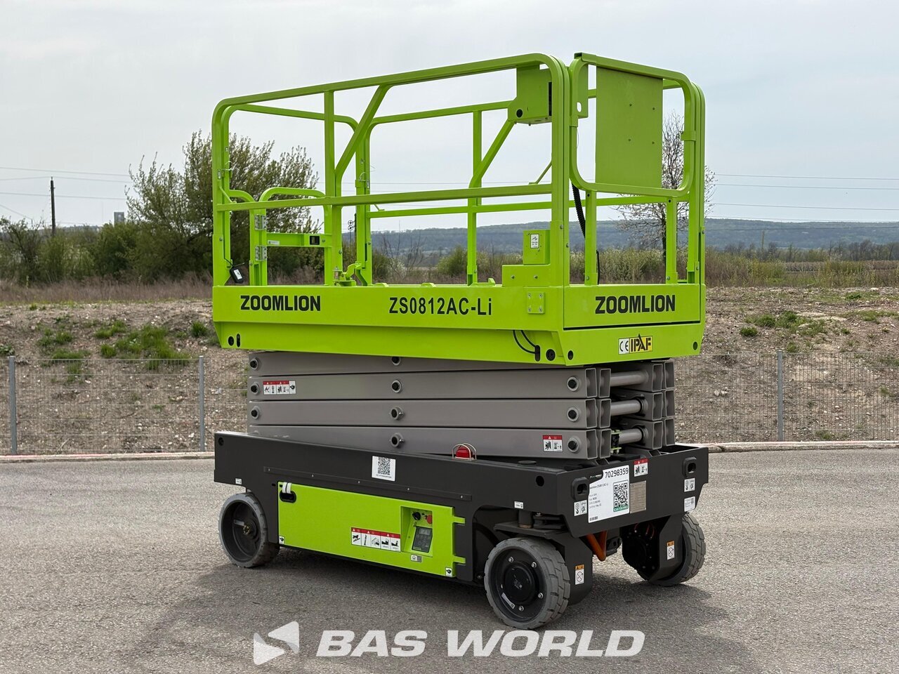 Other : Zoomlion ZS0812AC-Li Saxlift