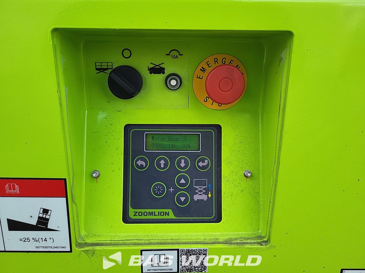 Other : Zoomlion ZS1212AC-Li Saxlift