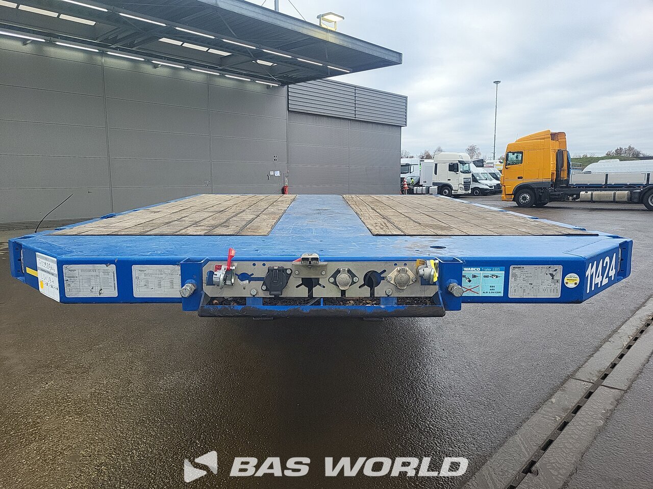 Other : Broshuis 3ASD-18-30/0 Semirimorchio pianale ribassato