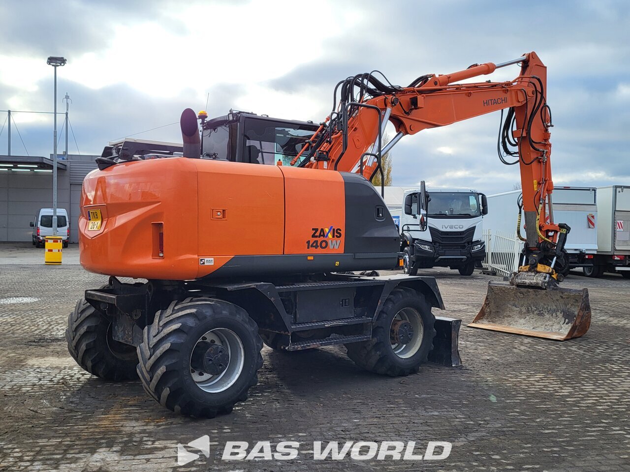 Hitachi ZX140W -5B Wheeled excavator - BAS World