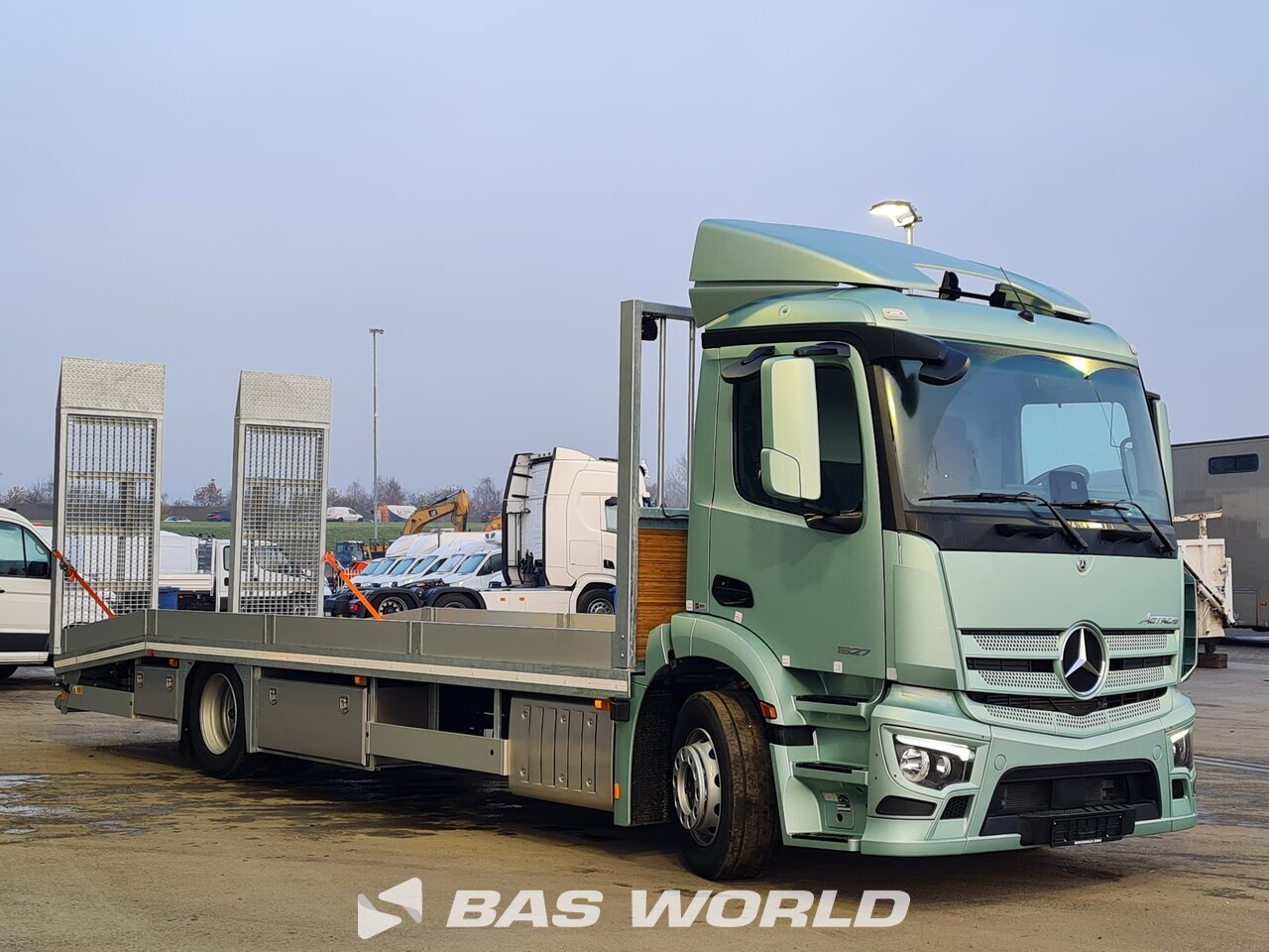 Other : Mercedes Actros 1827 Car/Truck Transporter Truck