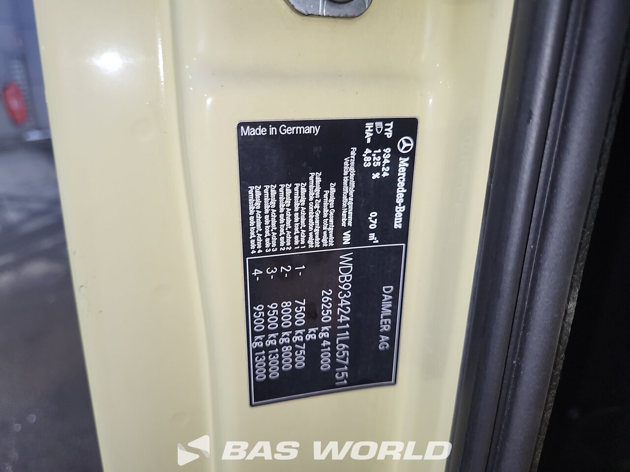Other : Mercedes Actros 4155 Dragbil