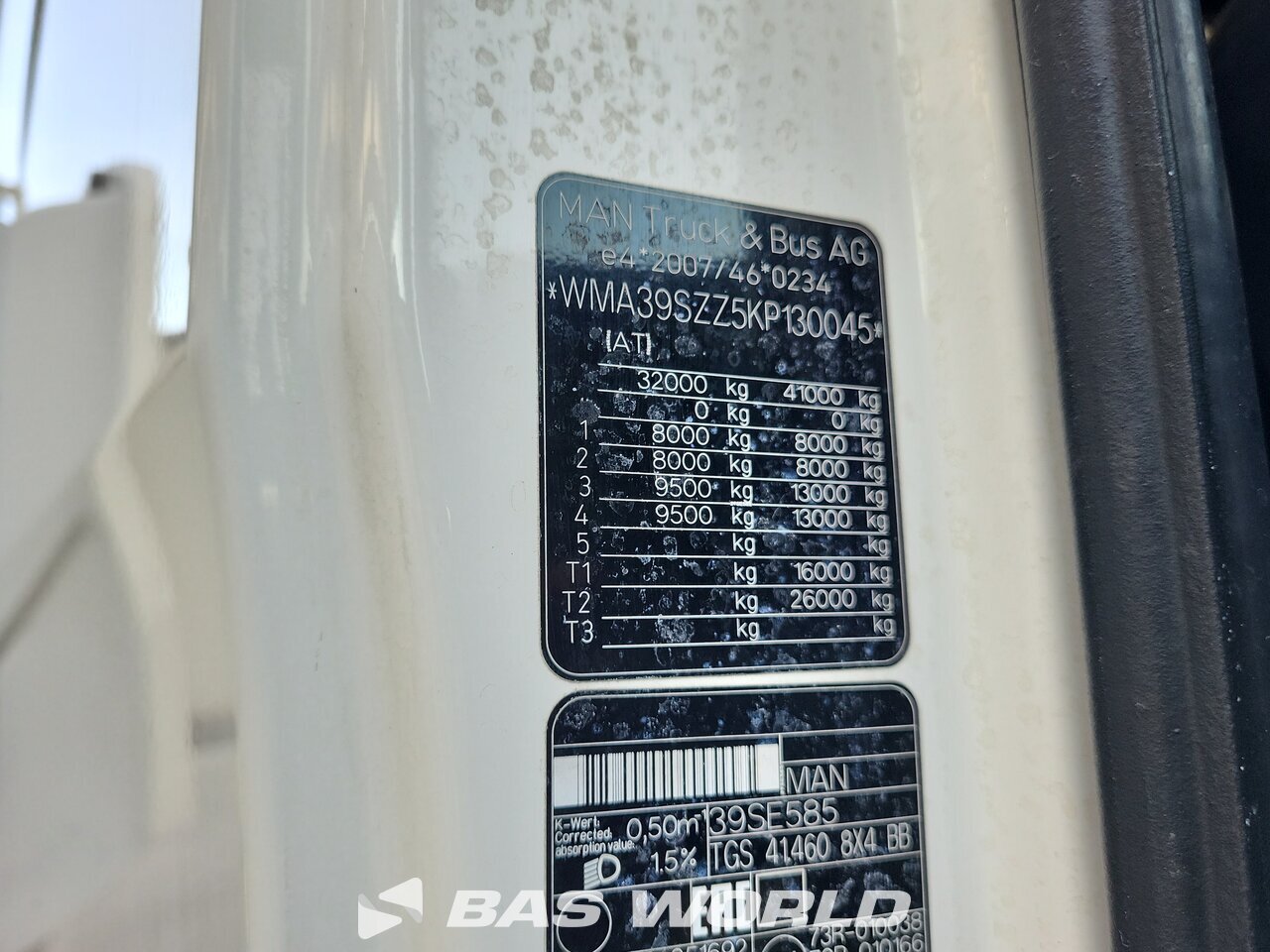 Other : MAN TGS 41.460 Betonipumppu
