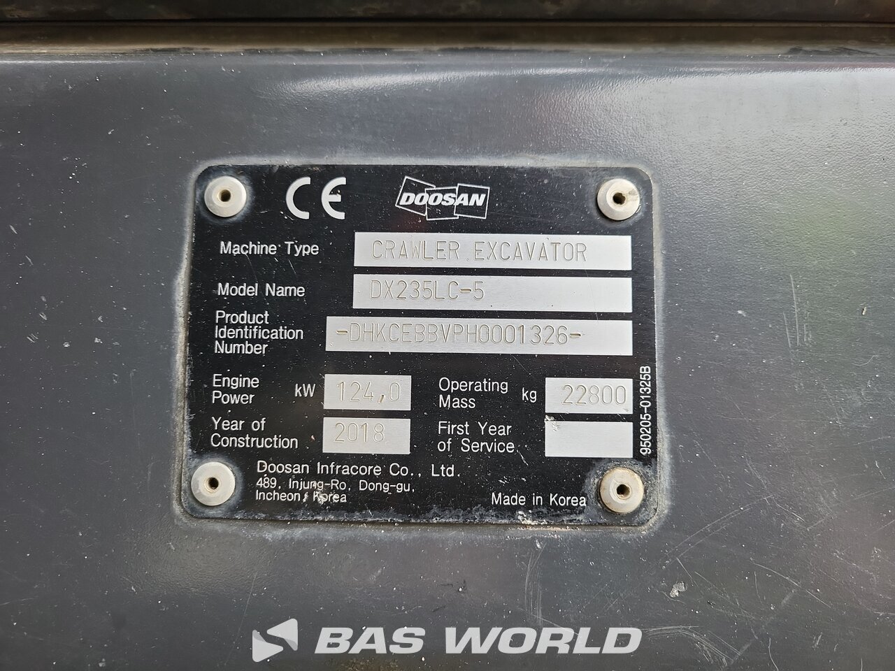 Other : Doosan DX235 LC-5 верижен багер