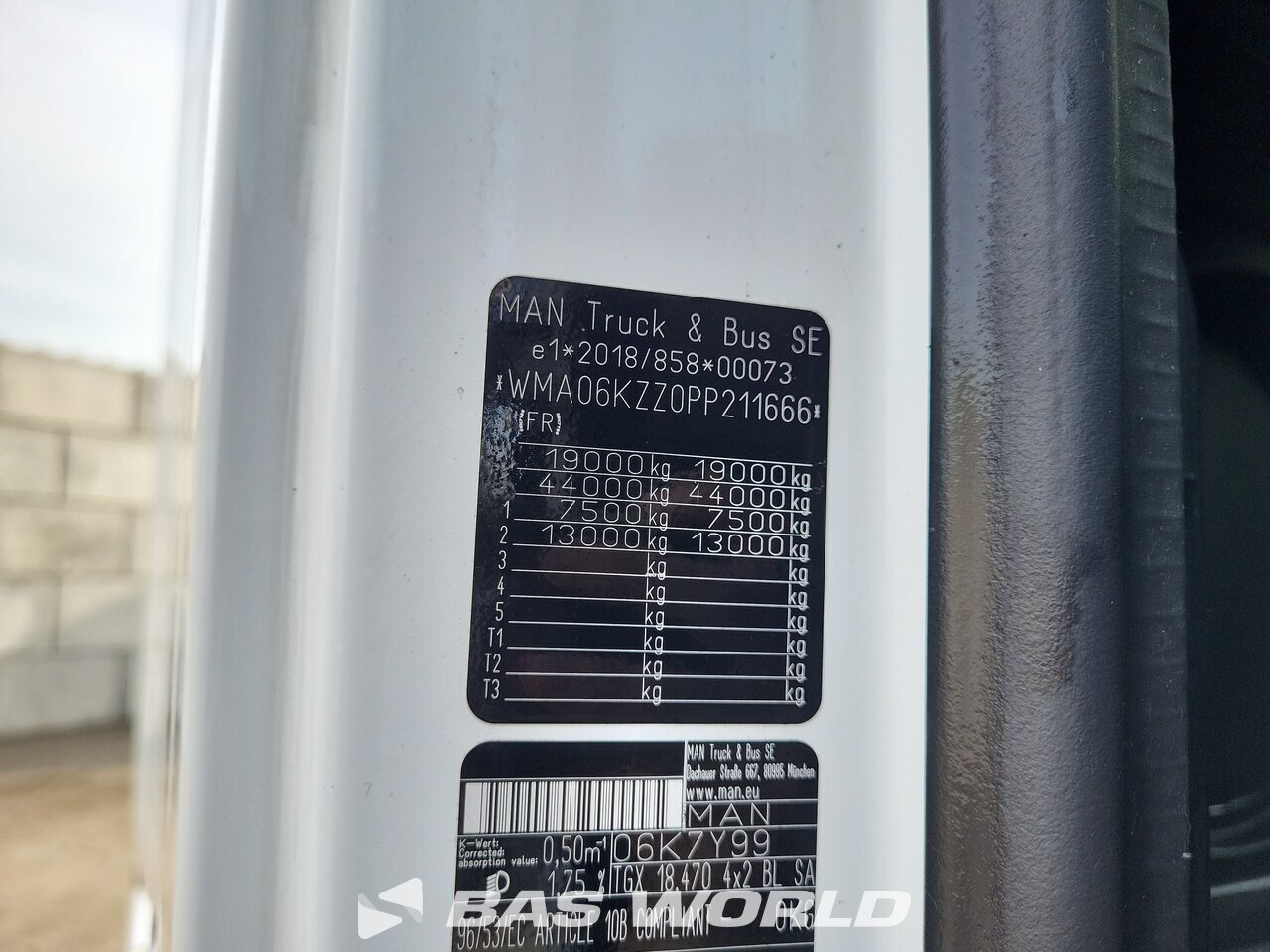Other : MAN TGX 18.470 وحدات الجر
