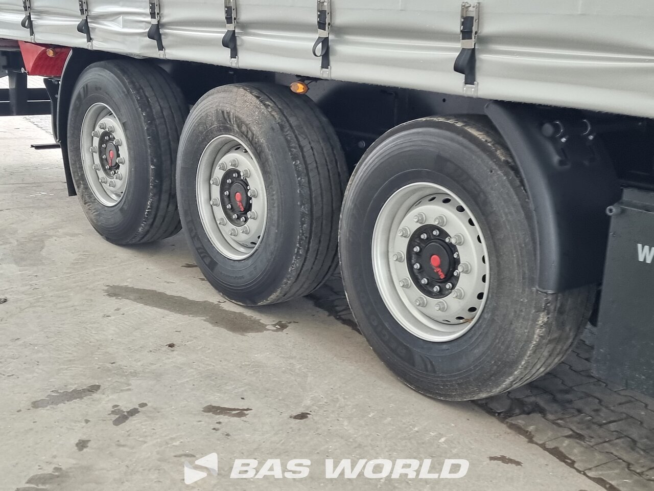 Axle overview : Kögel Poluprikolice s ceradom