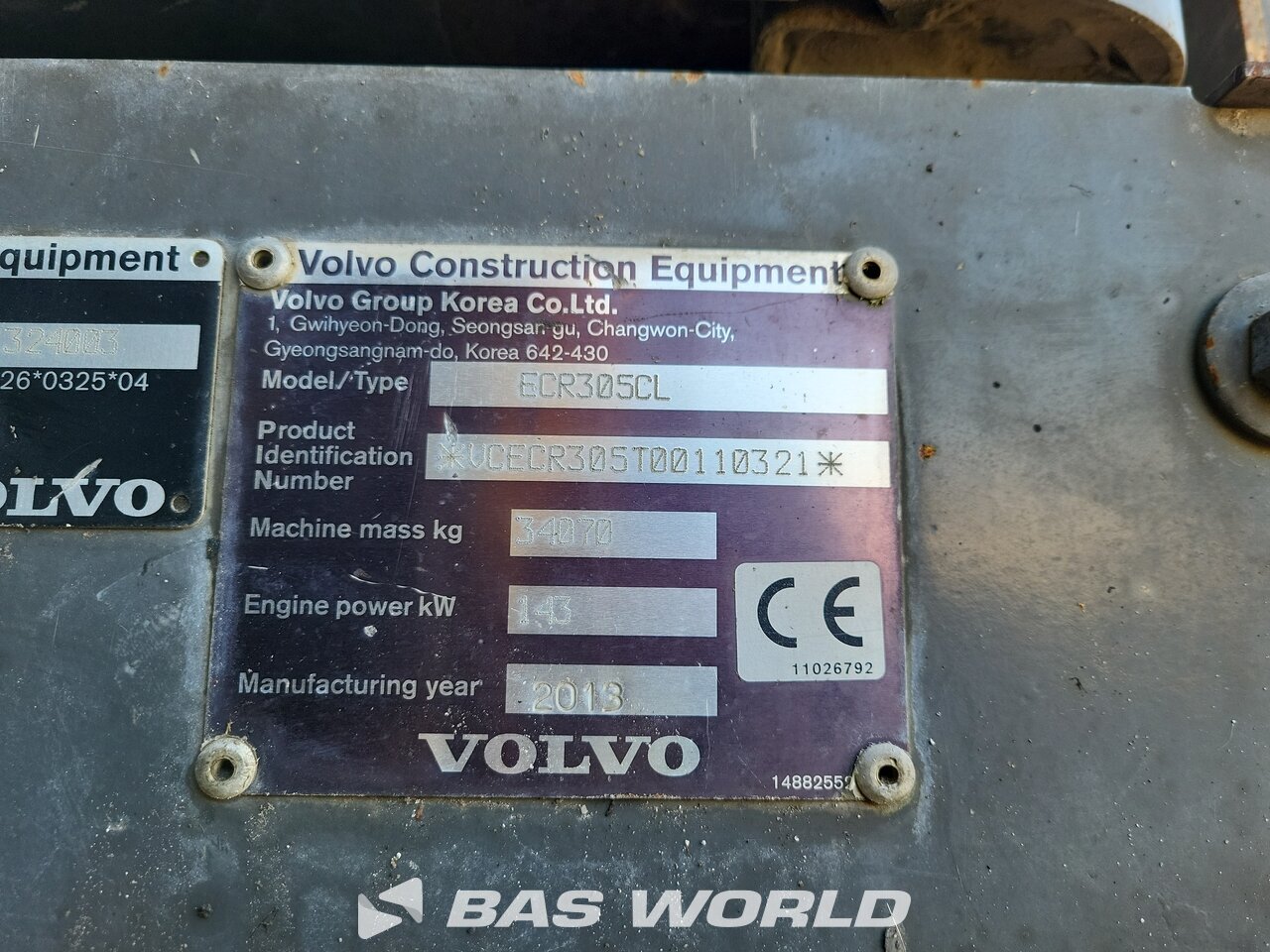 Other : Volvo ECR305 C L Crawler excavators
