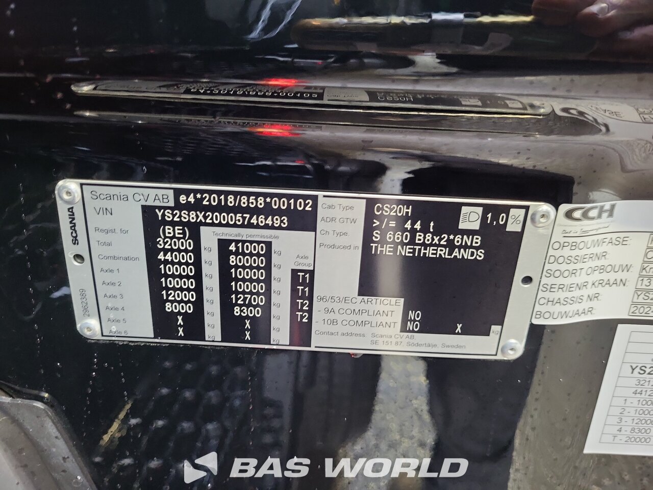 Other : Scania S660 Dragbil