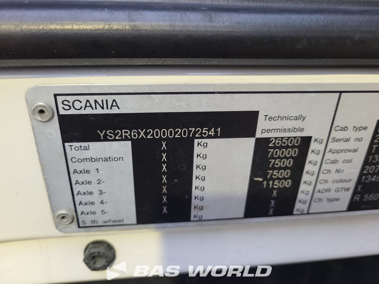 Other : Scania R560 Trækker