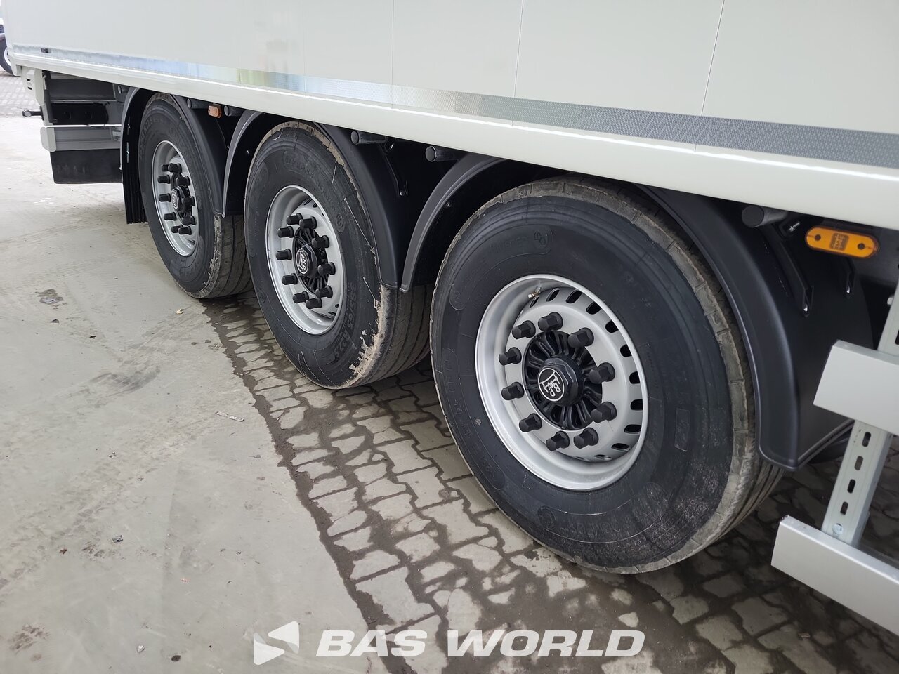 Axle overview : Knapen K100 10MM 92m3 Walking floor