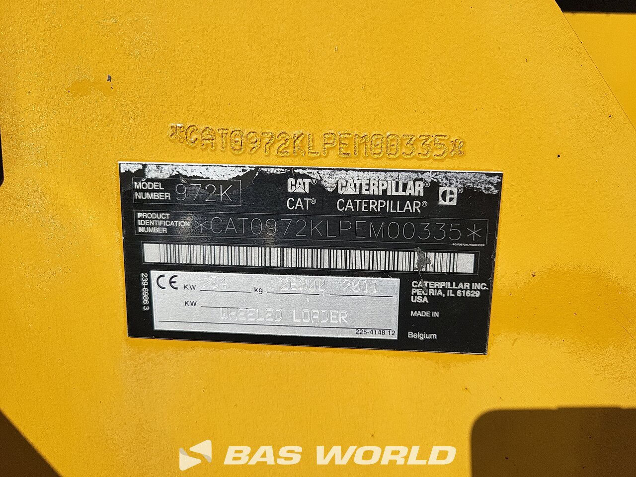 Other : Caterpillar 972 K Cargadoras sobre ruedas