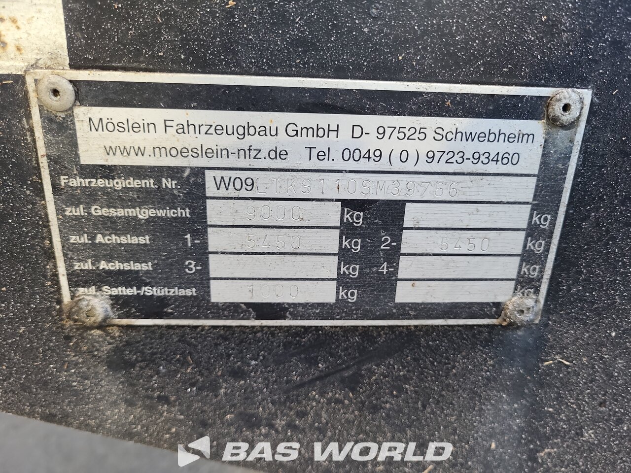 Other : Moslein закрытый трейлер
