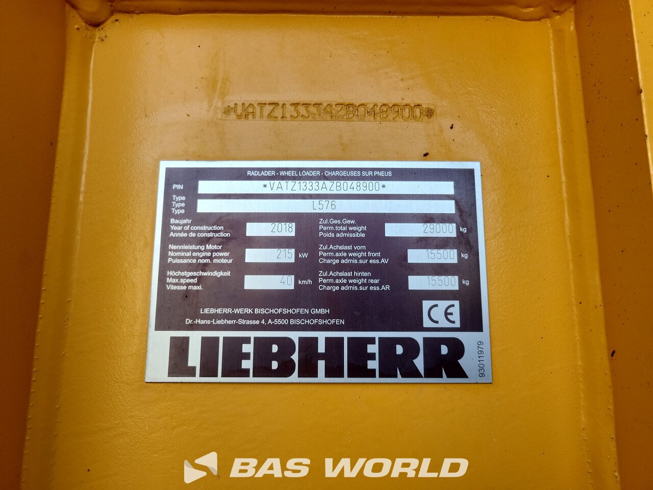 Other : Liebherr L576 Prednji utovarivači