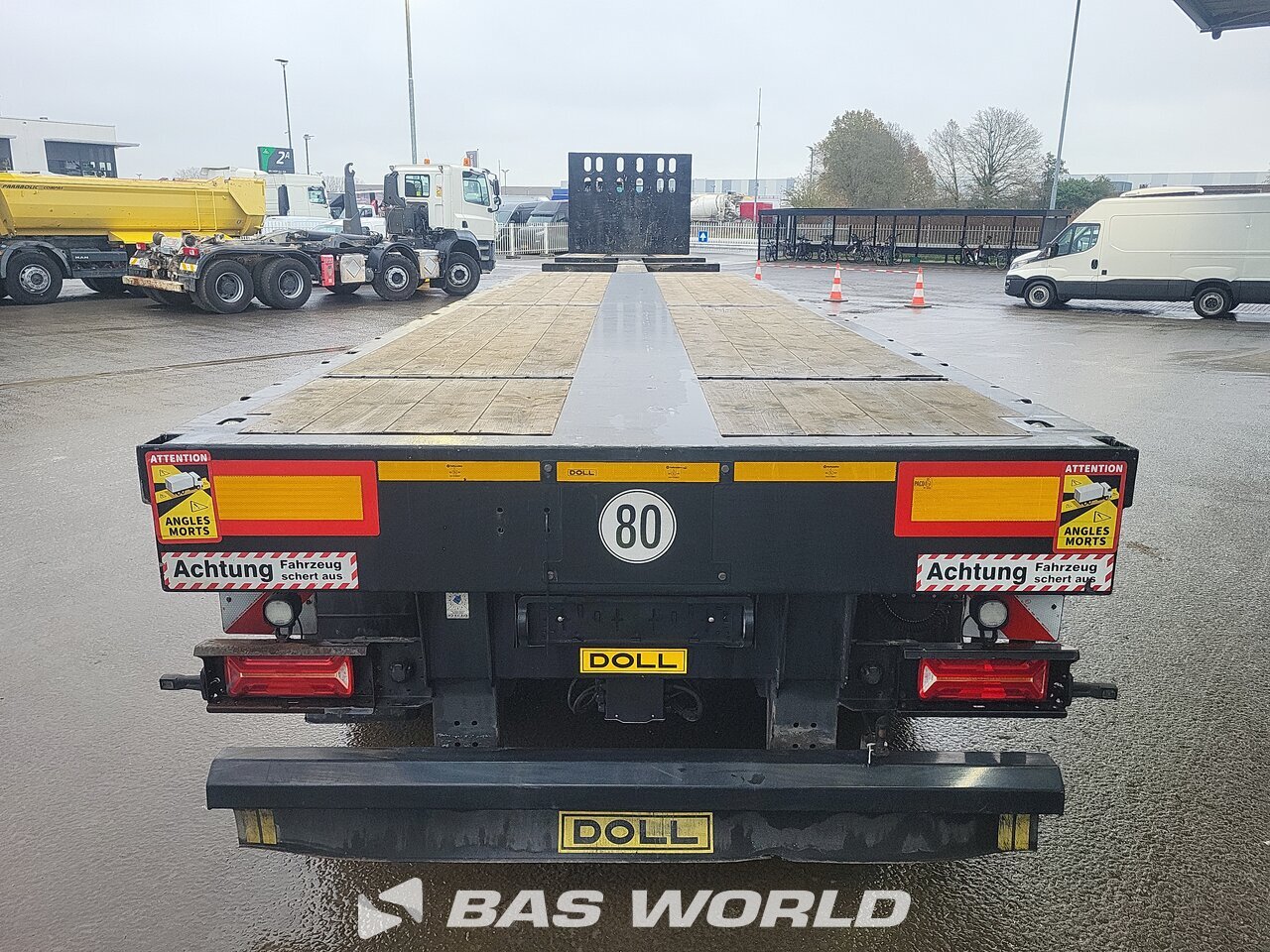 Other : Doll Flatbed trailer