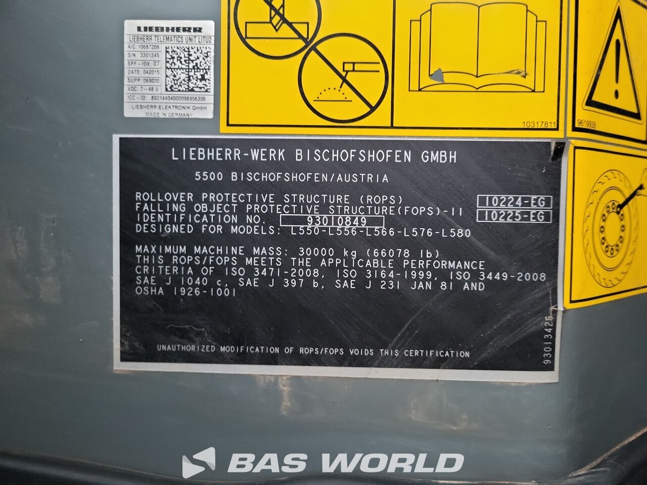 Other : Liebherr L576 جرافات ذات عجلات