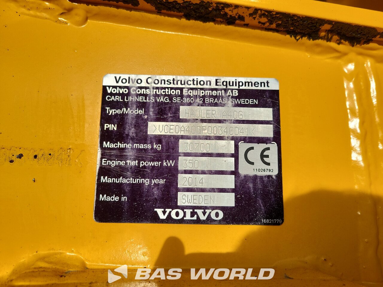 Other : Volvo A40 G Dump truck