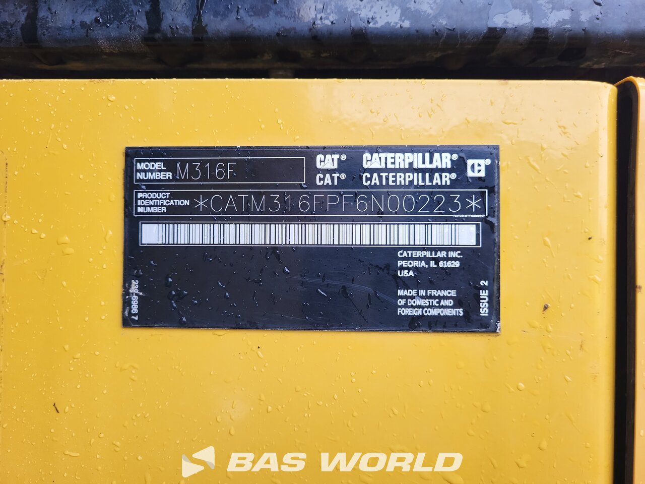 Other : Caterpillar M316 F Excavator cu roți