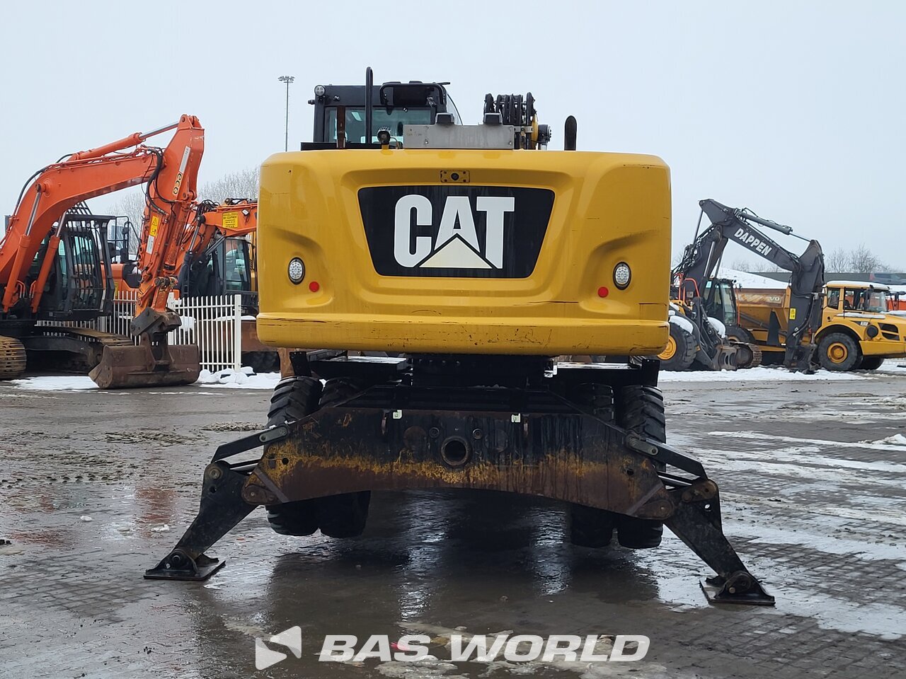 Other : Caterpillar M316 F Excavator cu roți