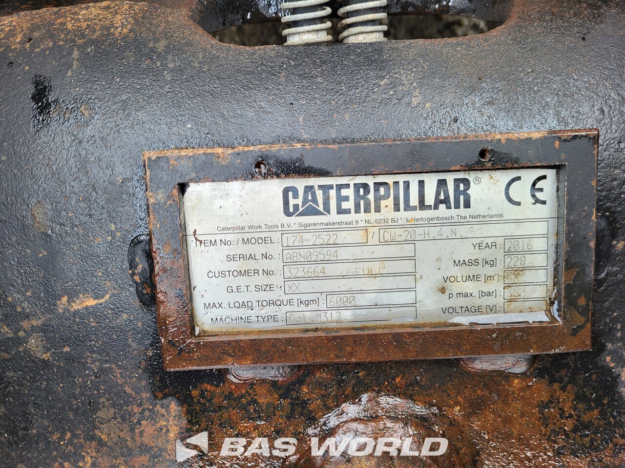 Other : Caterpillar M316 F Excavator cu roți