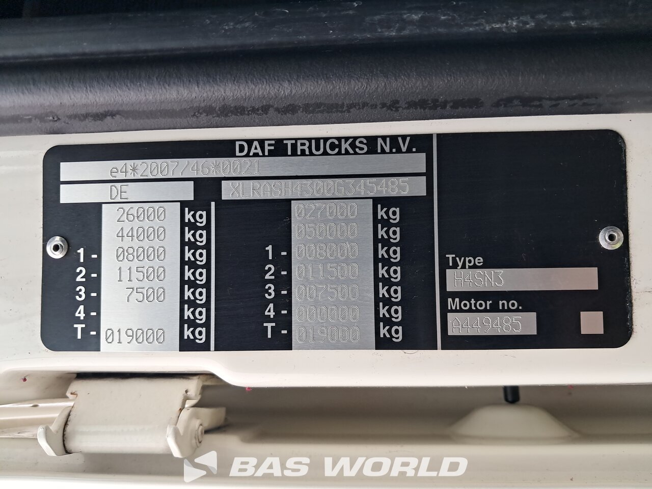 Other : DAF XF 480 Swap body trucks