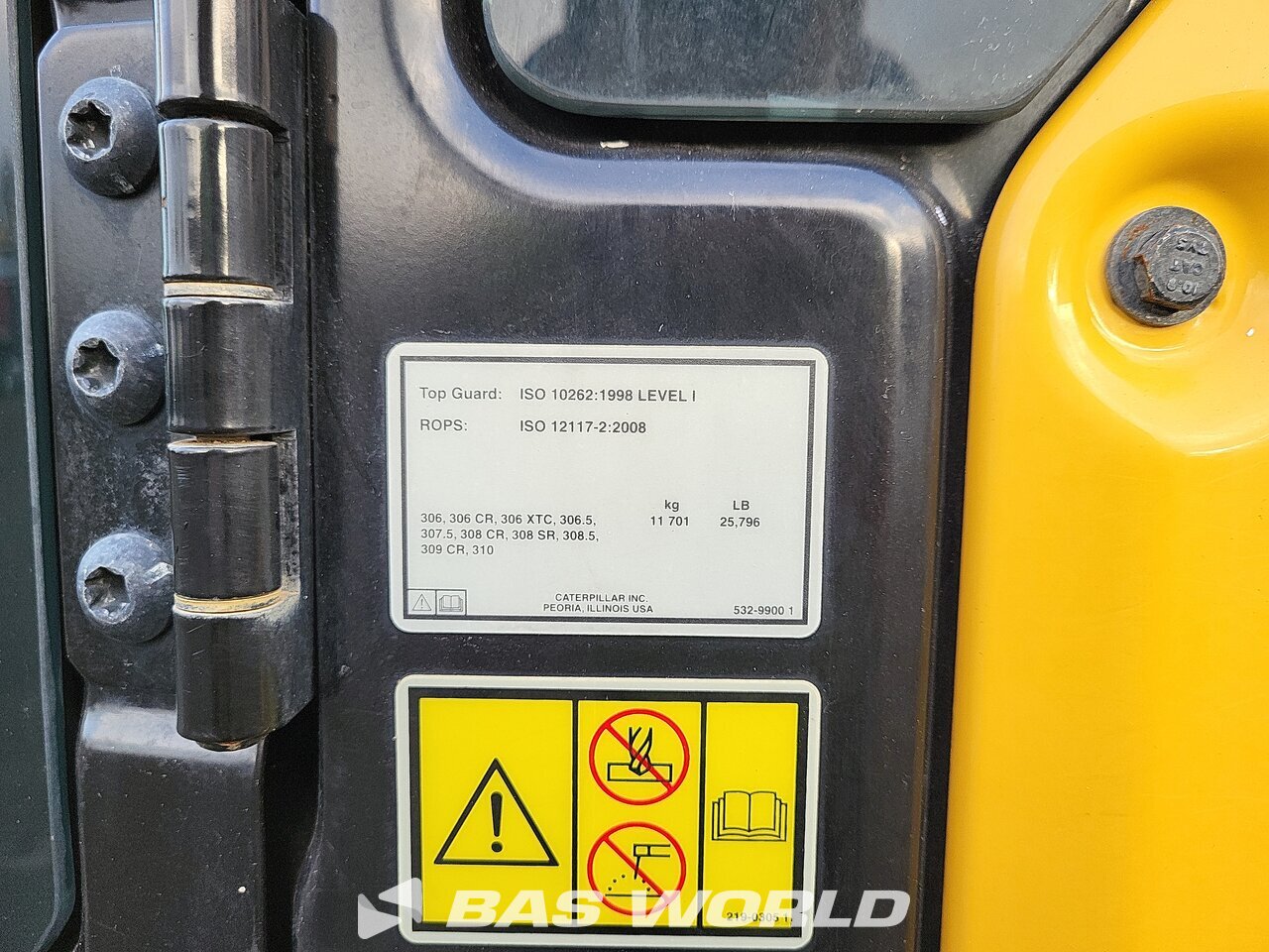 Other : Caterpillar 308 CR Mini excavator <10t