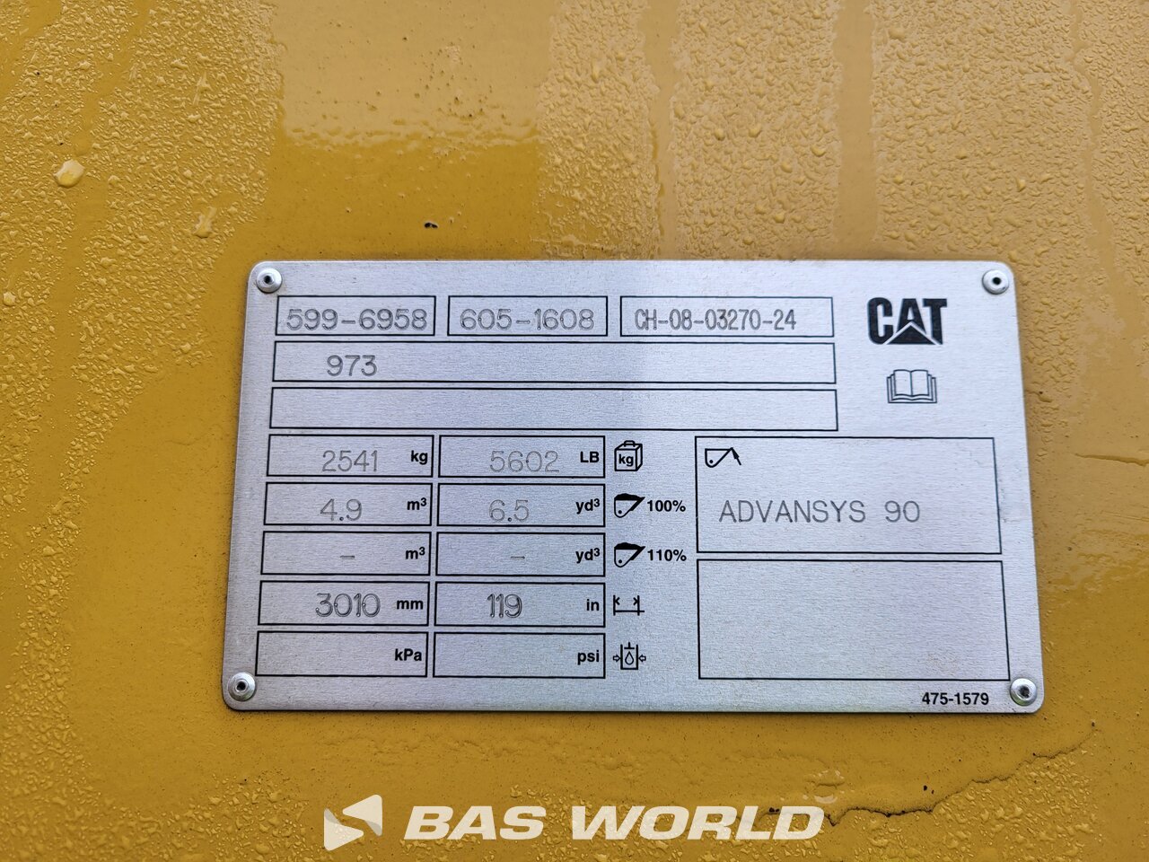 Other : Caterpillar 973 багер-товарач на вериги